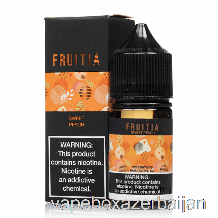 Vape Baku Sweet Peach - Fruitia Salts - 30mL 50mg